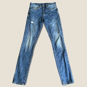 H&M Denim Jean Leggings | Size 4 | Blue